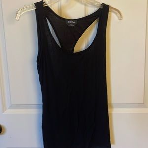 Bebe black cutout tank top!